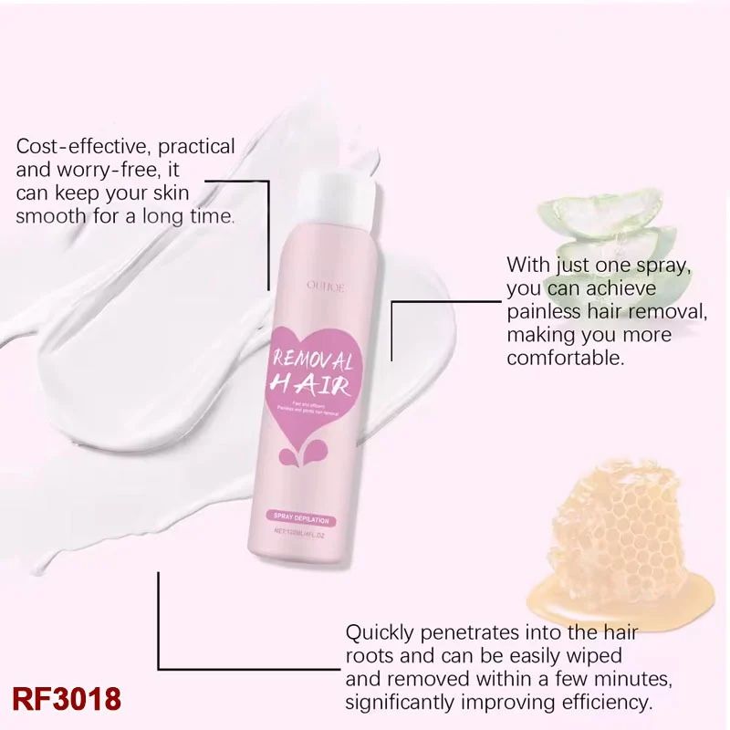 OUHOE Hair Removal Spray – Fast & Painless Depilation (120ml)