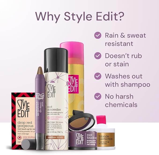 Style Edit Root Cover Up Stick - Black