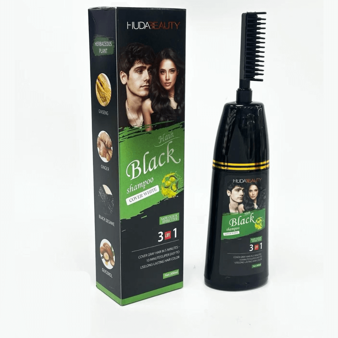 Huda Beauty Hair Black Shampoo 3 in 1