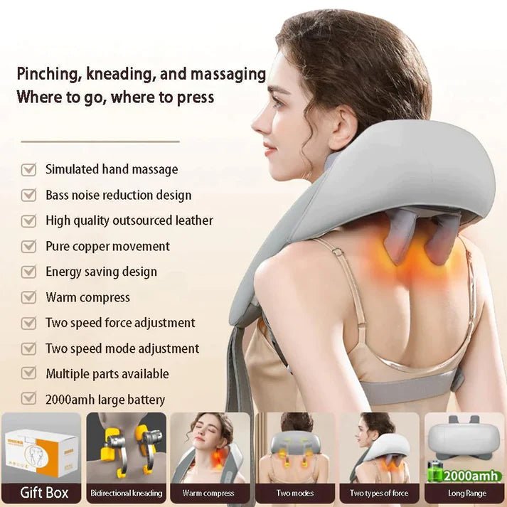 Muscle Magic Massage Pillow – Relax, Relieve & Rejuvenate